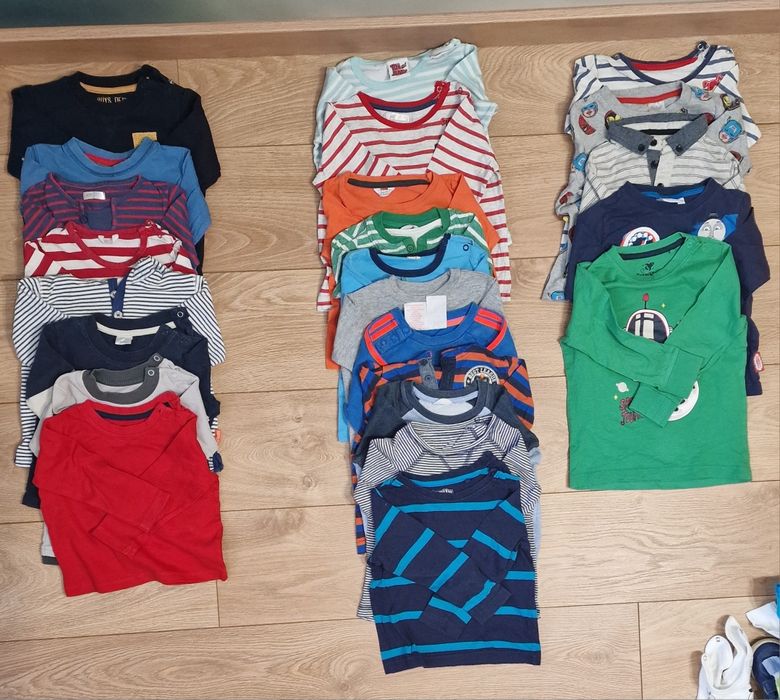 100 sztuk ! Wszystko dla chłopca 80-92