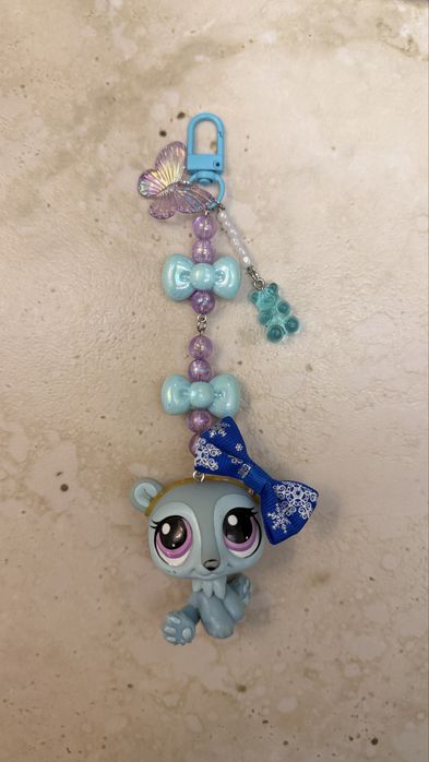 Brelok breloczek lps littlest pet shop mis misiu