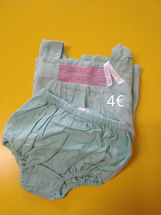 Roupa de bebé menina