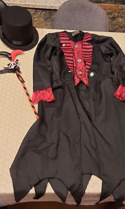 Fato Halloween Gótica