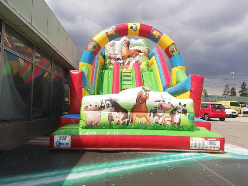 Zjeżdżalnia dmuchana, !!! dmuchaniec .  Zamek dmuchany