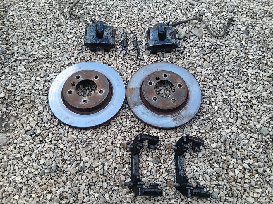 Swap hamulcy bmw e46 e36 300mm przod komplet zaciski jarzma tarcze