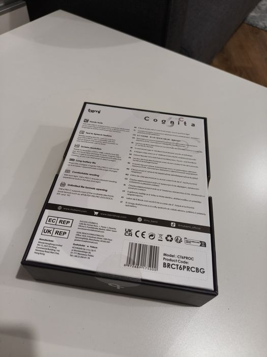 NOWY Kolorowy Czytnik E-book Bemi Cognita Tab 6 Pro C | Android