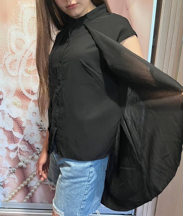 Чорна блузка Shein
