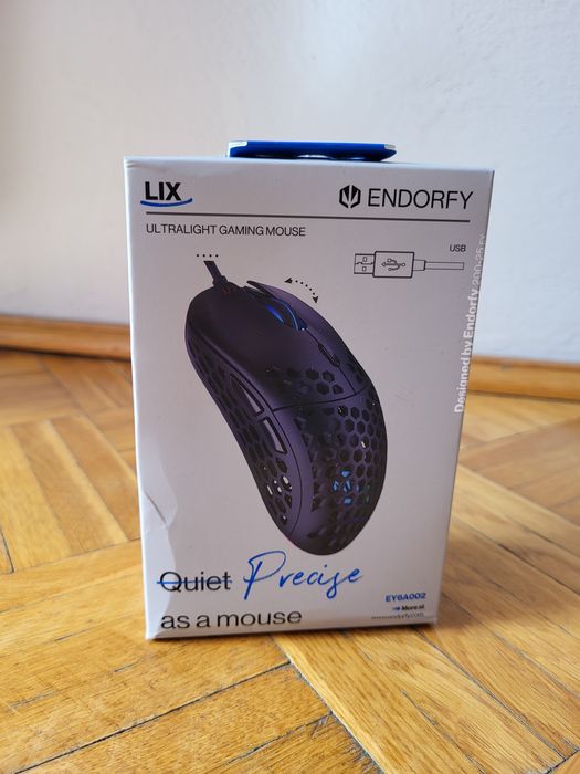 Nowa, czarna myszka firmy Endorfy