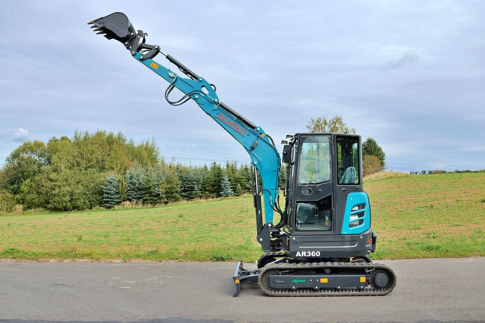 Minikoparka 3.8t SCHMIDT AR360 YANMAR Klima Zero Tail 2026
