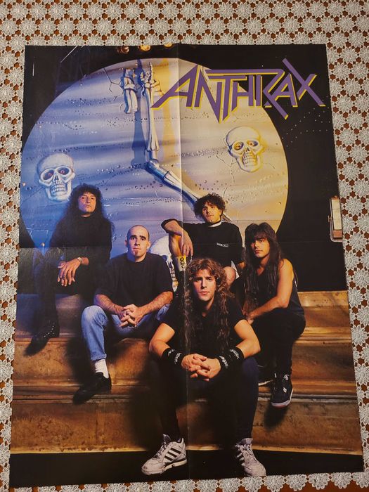 Metal Hammer plakaty 1991/1992   Motorhead / Antrax