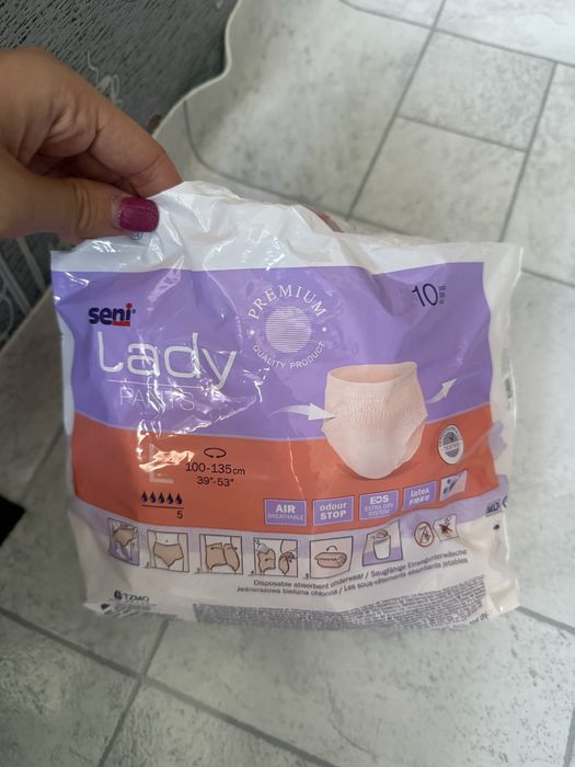 Pamperay i pieluchomajtki dla doroslych rozmiar L