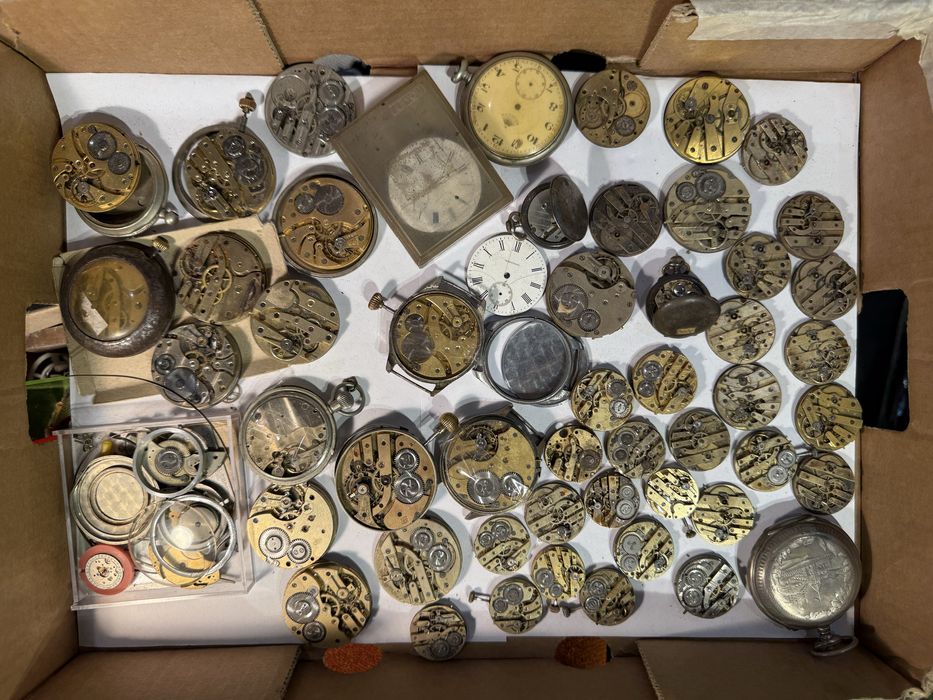 Zegarki kieszonkowe na czesci