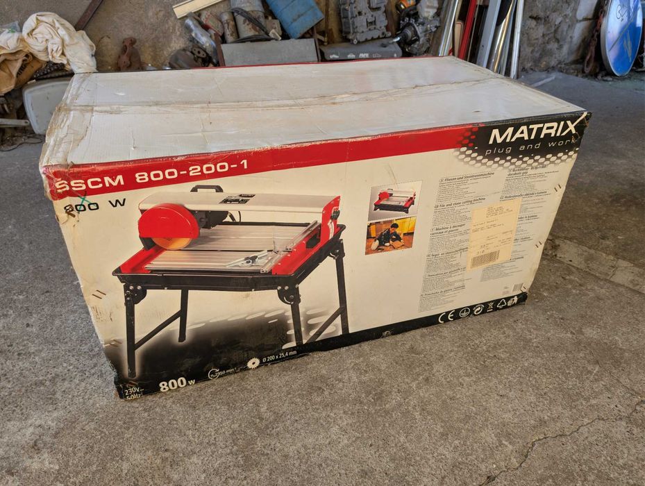 Piła do płytek Stół Matrix SSCM 800