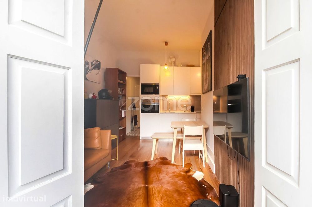 Apartamento T1 na rua do Bonfim