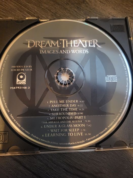 Dream Theater - Images And Words (CD Oficial - Prensagem Brasileira)
