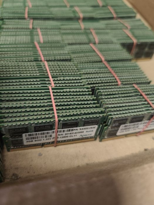 ОЗУ пам"ять So-Dimm DDR3 4Gb 1333-1600 1,35V-1,5V Apacer Orig. 120грн