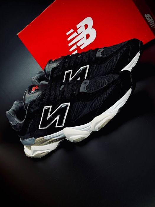 Класные весенние New Balance 9060/кожаные нью белансы 9060/кроссовки