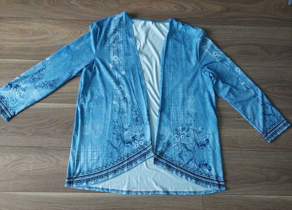 Темно-синя блузка 54-56 розміру (нова)