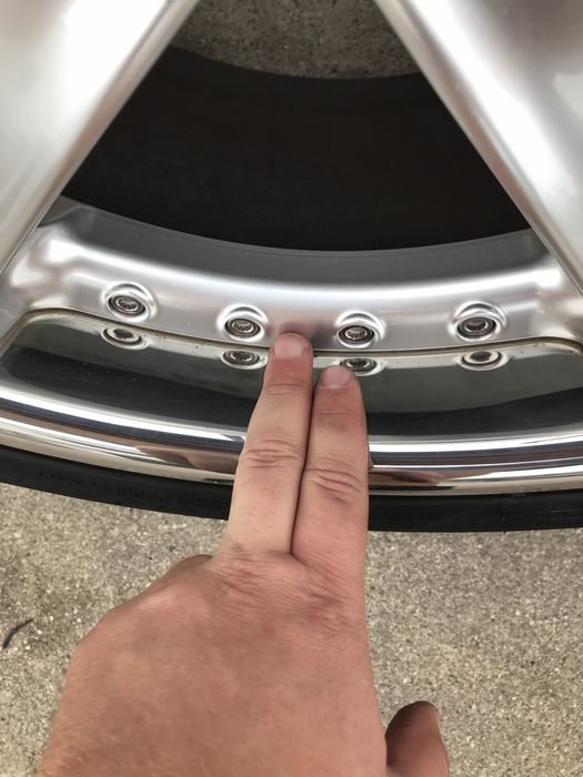 Jantes Fox Racing 18 5x120 bipartidas com pneus