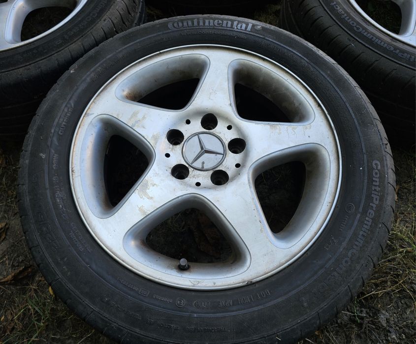Koła felgi aluminiowe oryginał Mercedes 16" 5x112 7j et37