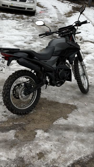 мотоцикл shineray 250 6C light - 7400kм; 2024p ендуро