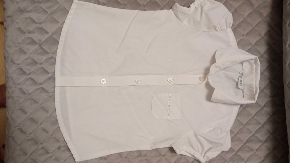 Форма блузки и юбка на девочку на 6 лет