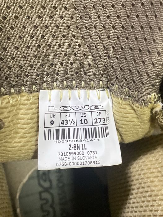 Знижка! 43.5р. Берці LOWA Z-8N IL Hi TF Coyote Op ОРИГІНАЛ ботінки