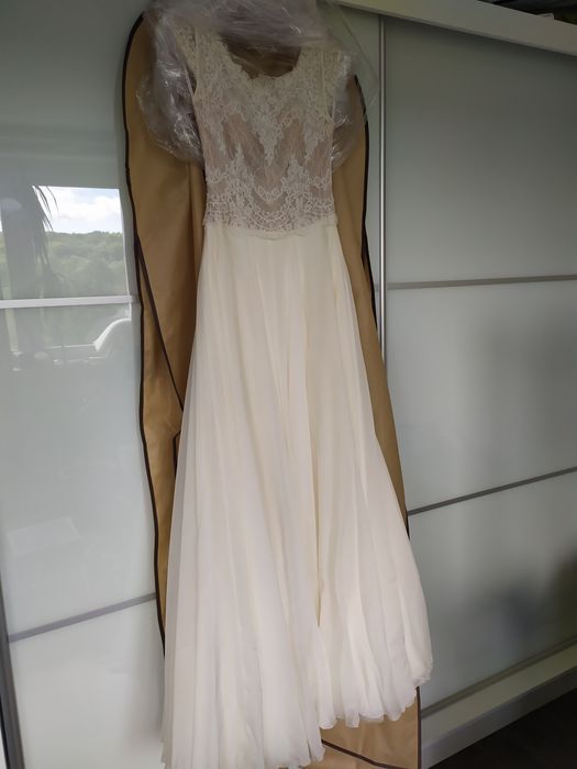 Suknia ślubna Anna Kara THEA roz. 36-38 + welon