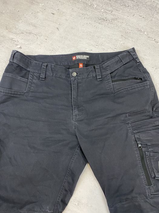 Engelbert Strauss męskie spodnie cargo bojówki rozmiar 60/XXL stan 8.5/10 sprany kolor