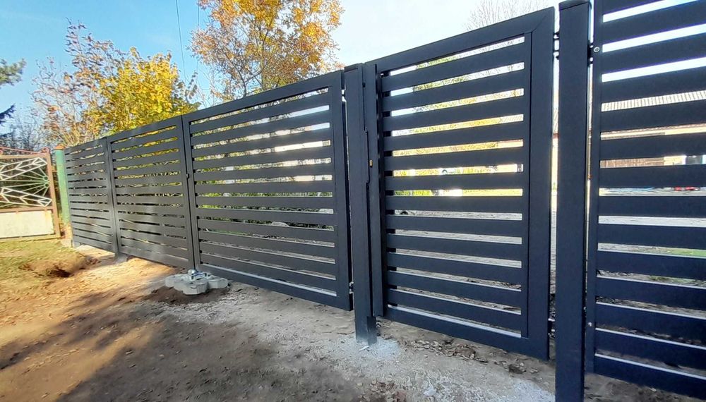 BRAMY Palisadowe 80X20 4M, 5M, 143CM, 173CM 7016SD Promocja!!