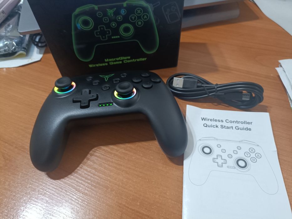 Блютуз контроллер для Nintendo Switch, PC, Android, IOS с вибро