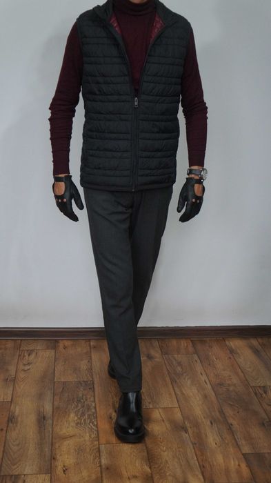 Kamizelka/Bezrękawnik Jack & Jones Rozmiar L  Czarny Zamek