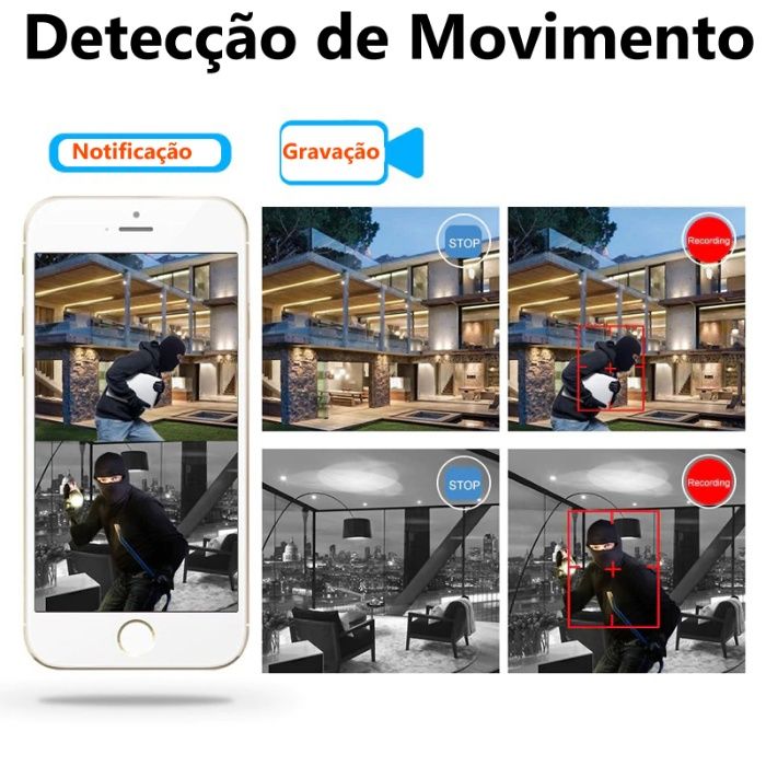 Gravador NVR 16 cameras canais 4MP 5MP HD APP Android ios telemovel IP
