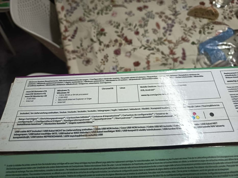 Vendo impressora HP nova com mais um kit de tinteiros novo