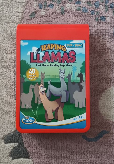 Gra Skaczące Lamy 40 Wyzwań Logiczna gra