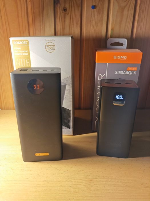 Повербанк Romoss & Sigma ( Читайте Опис )