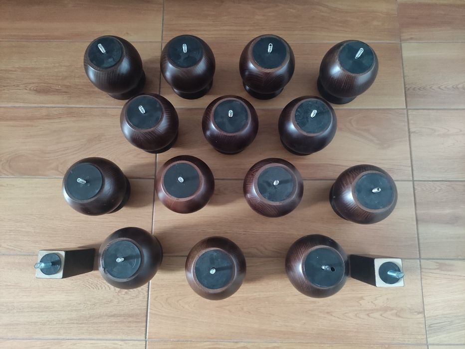 Nogi do sofy palisander