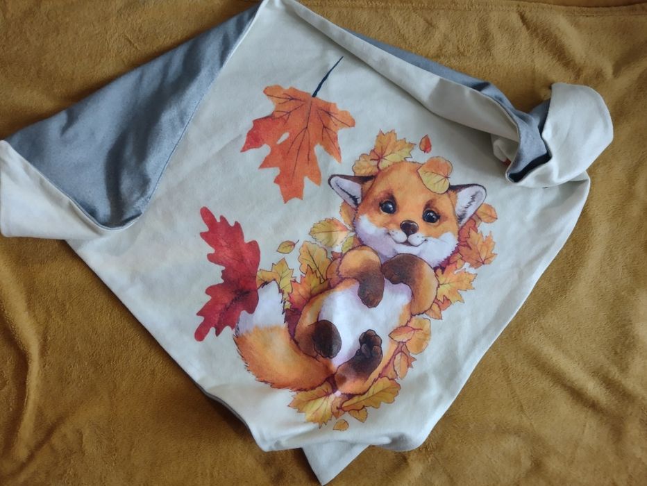 Duża chusta LISEK *polar*
Materi