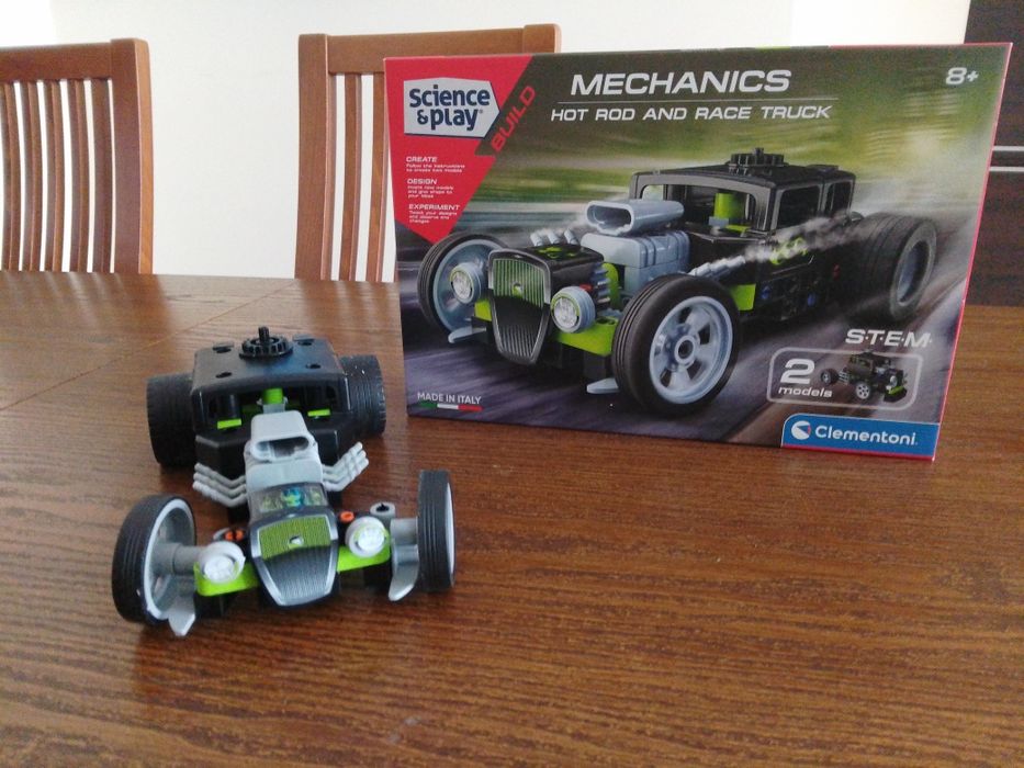 Clementoni Science and Play Mechanics klocki 2w1