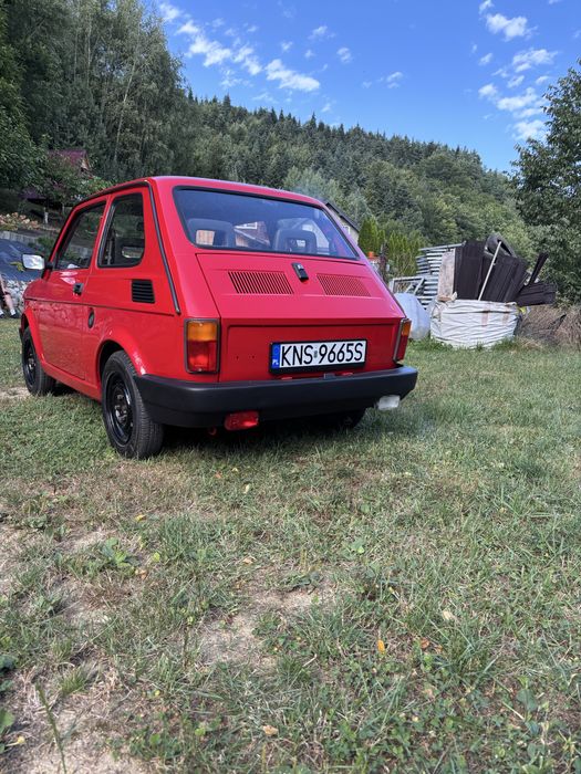 Fiat 126 po pełniej odbudowie