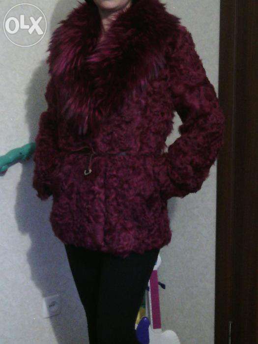 шуба с енота