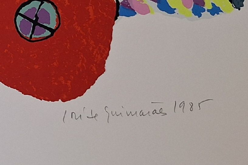 Serigrafia de José de Guimarães