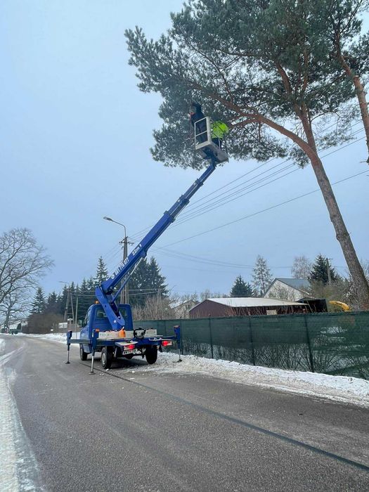 Podnośnik koszowy wynajem 24H