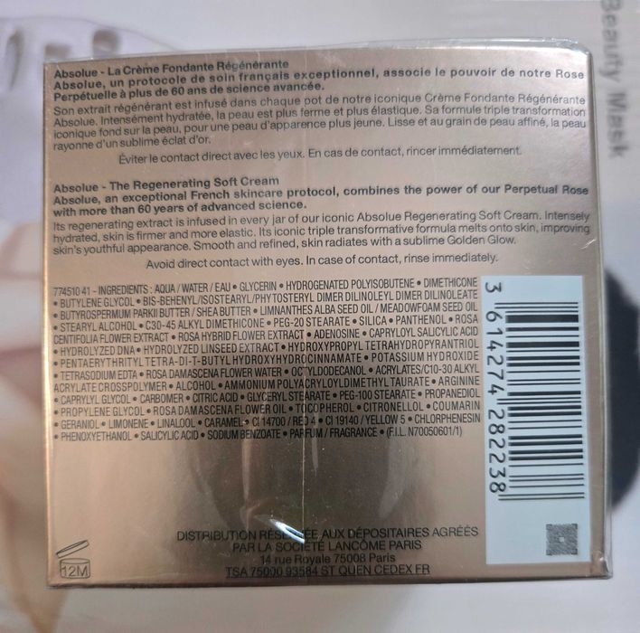 Lancome Absolue Longevity nowy 60 ml oryginalny