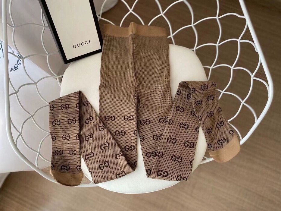 Rajstopy gucci nowe beż i brąz
