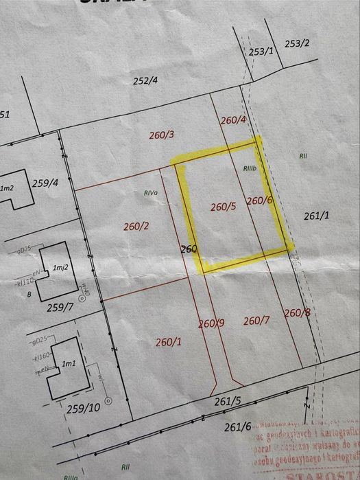 Działka Uniszowice 9,68a