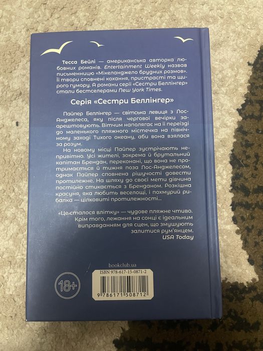 книга «Це сталося влітку»