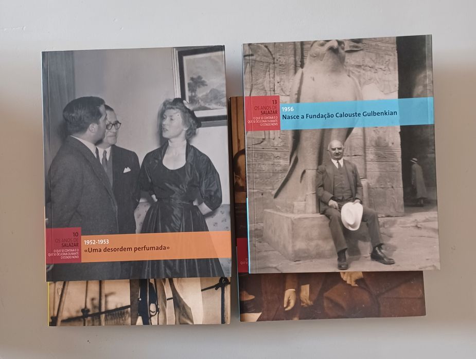 4 volumes de Os Anos de Salazar