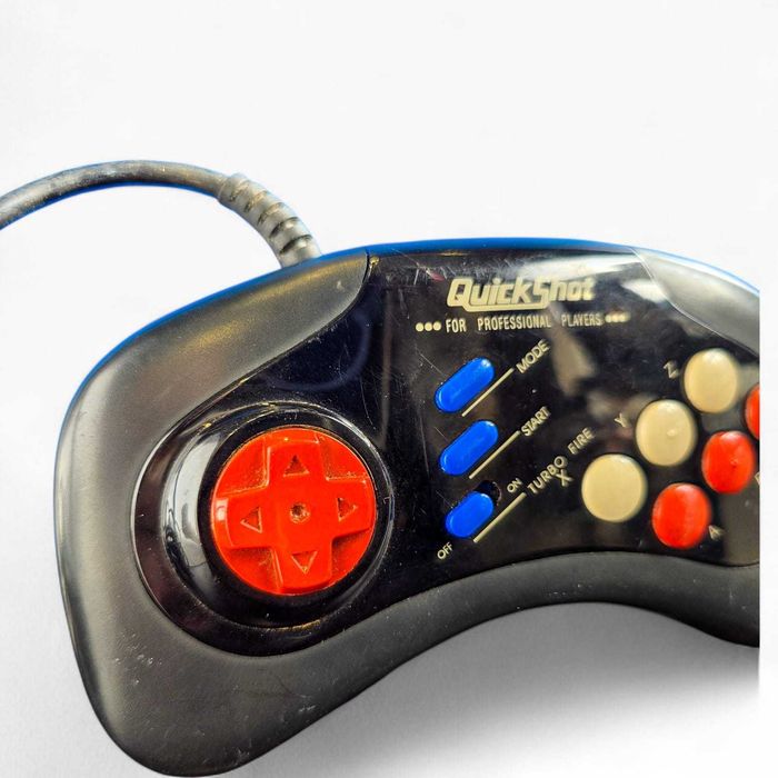Comando QuickShot Turbo – Retro Gaming – 9 Pinos
