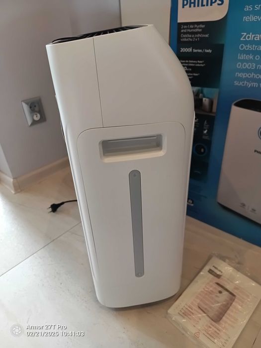 Oczyszczacz nawilżacz powietrza 250 m3 500 ml/h Philips AC2729 GW