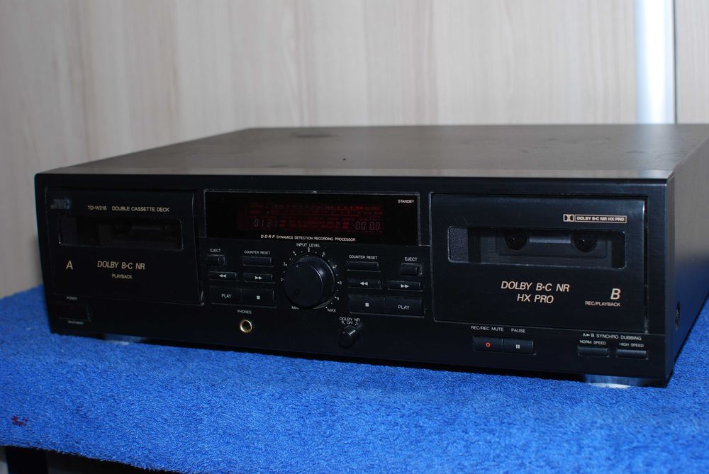 Magnetofon kasetowy Deck JVC TD-W216 OK