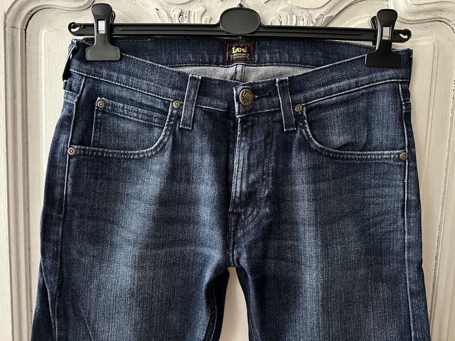 Lee Luke klasyczne proste W29 L32 denim  jeansy