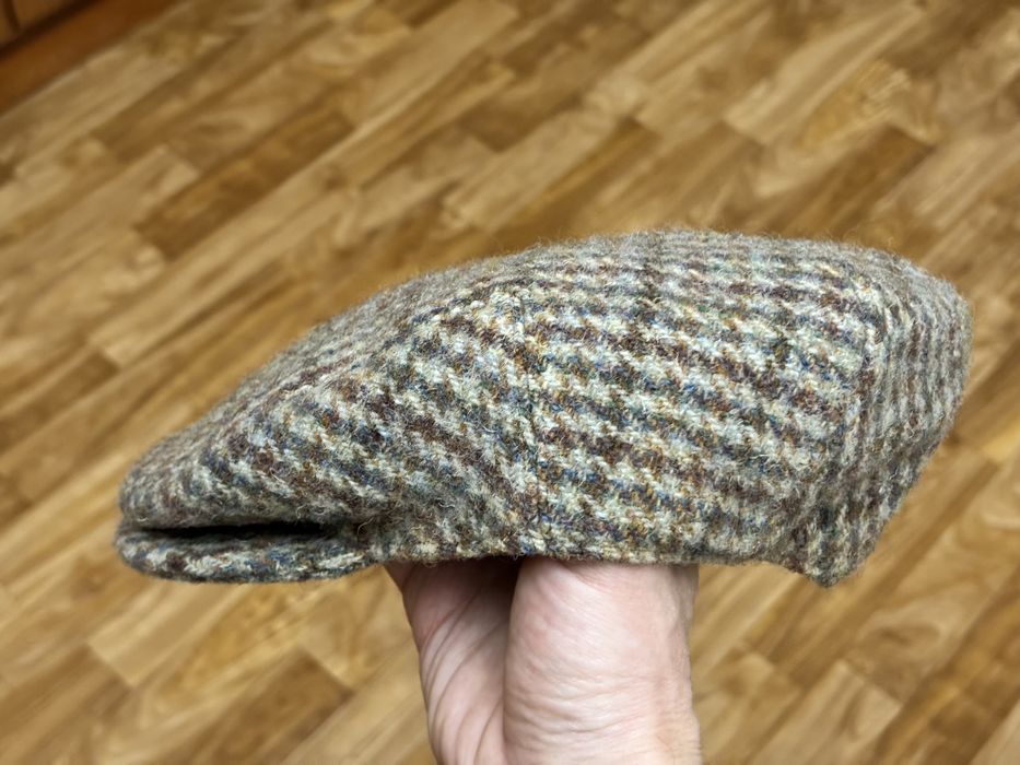 кепка  жиганка шерстяная  Dunn & Co Harris Tweed